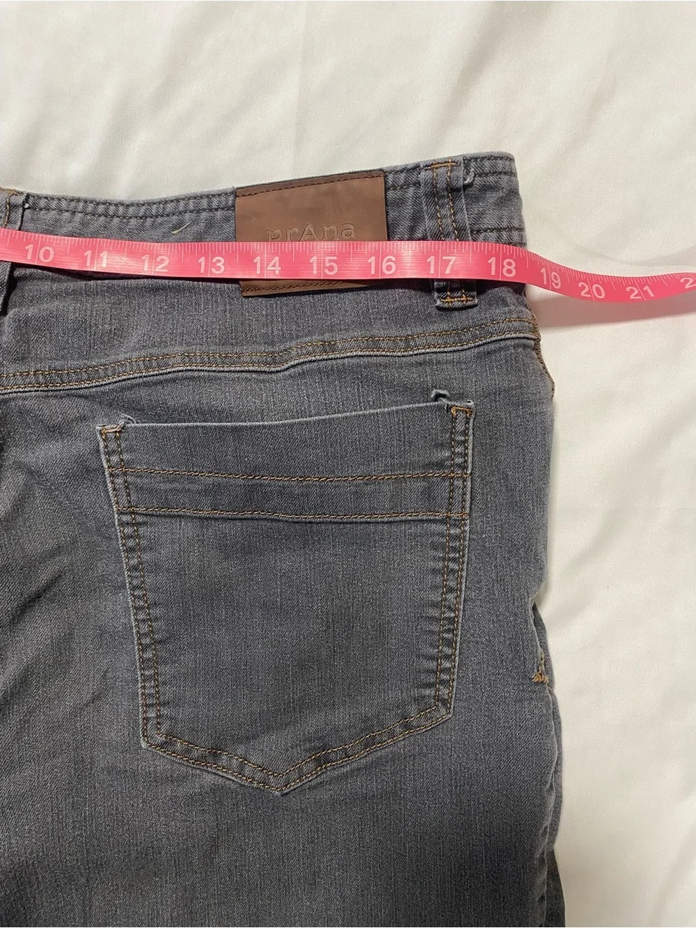 Prana Men’s Slim Straight Jeans in Charcoal Gray